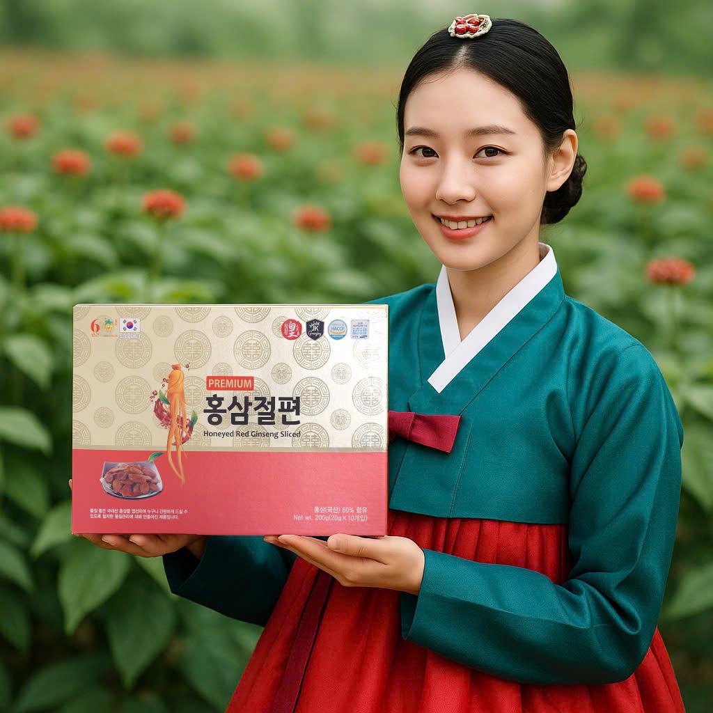 Hồng Sâm Thái Lát Tẩm Mật Ong